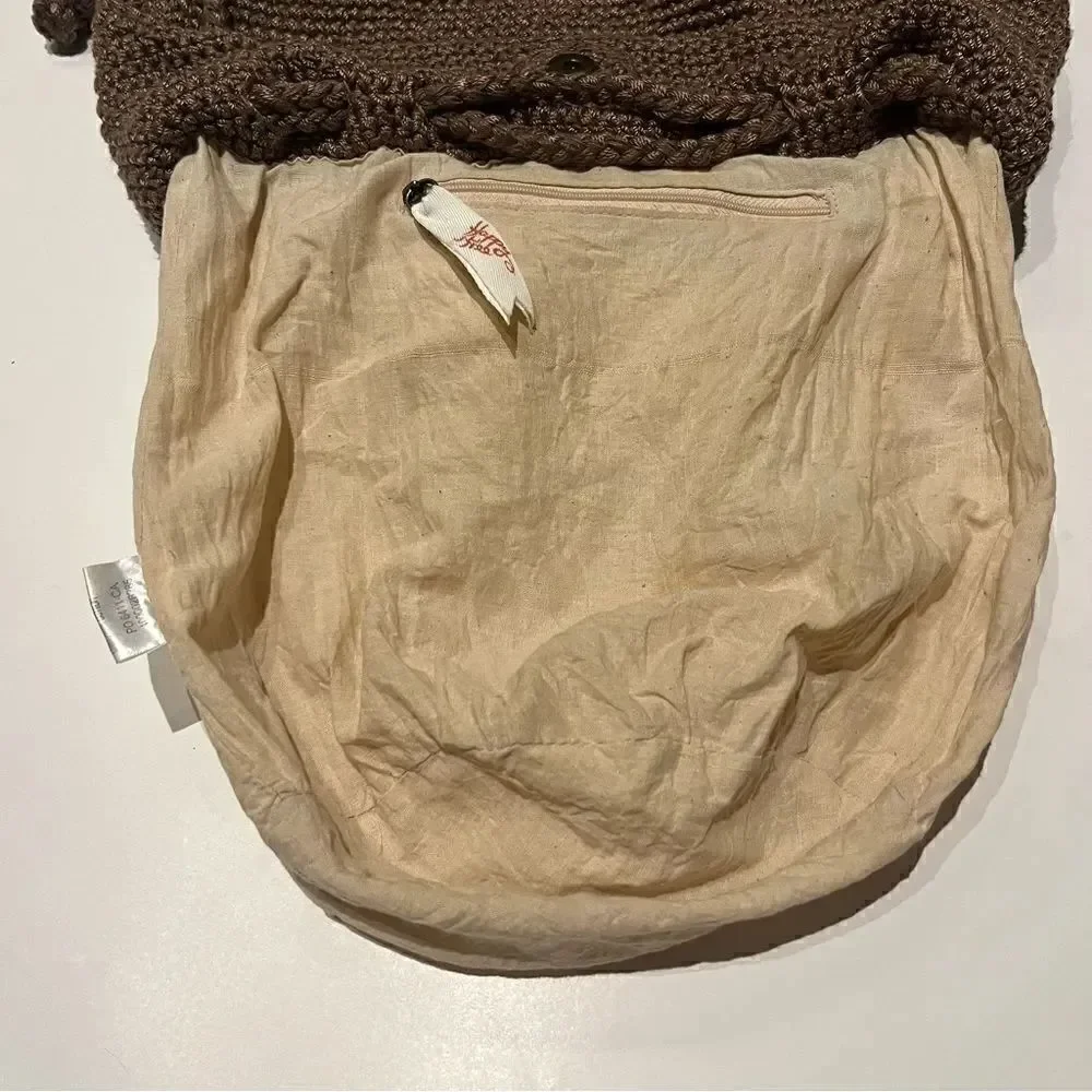 Hobo Bag  Light Brown Medium size